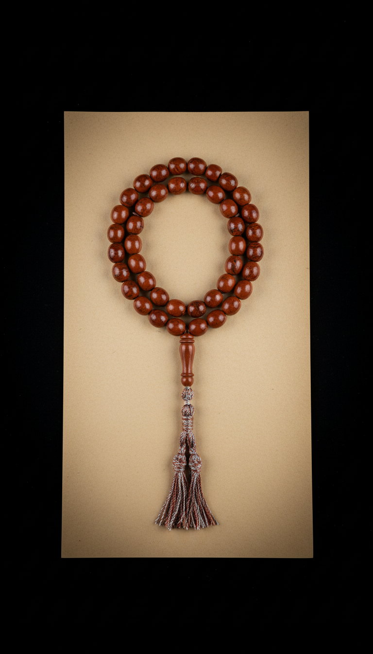 Red Jasper Gemstone Misbaha