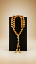 Papyrus Brown glass misbaha