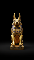 Gilded Anubis Keepsake Box
