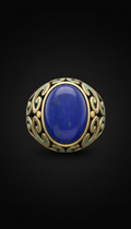 Lapis Majesty Signet Ring