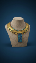 Pharaoh's Lapis Collar Necklace