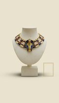 Pharaoh’s Crest Chunky Collar Necklace