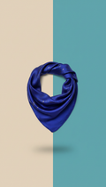 Lapis Lazuli Silk Scarf